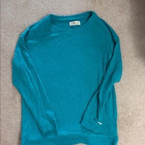 Hollister Vibrant Blue Crewneck Sweater